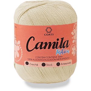 Linha para Croche Camila Fashion 00105 Bege PCT.C/06