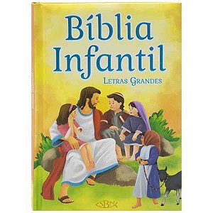 Livro Infantil Ilustrado Biblia Infantil Letras GR 120P