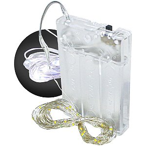 Artigo para Decoracao Fio de LED LUZ Fria 30LEDS 3MT