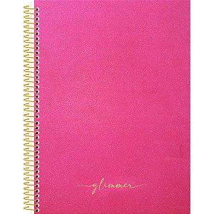 Caderno 10X1 Cp.dura Colegial Glimmer 160F