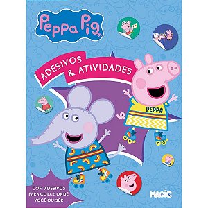 Livro de Atividades Peppa PIG  C/ADESIVOS