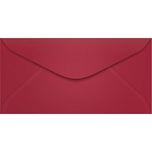 Envelope Oficio Colorido 114X229 Vinho