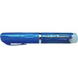 Pincel Quadro Branco QB550 Recarregavel Azul CX C/10 - GRAMP Line