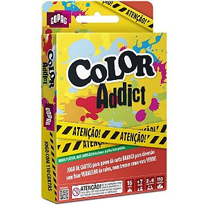 Jogo de Cartas Color ADDICT Cartucho