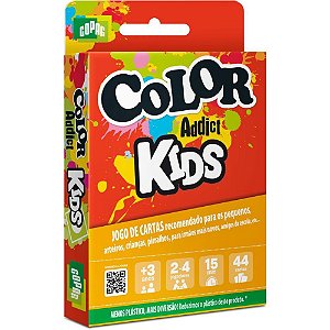Jogo de Cartas Color ADDICT KIDS (7896192329431)