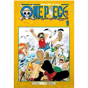 Livro Manga ONE Piece N.01