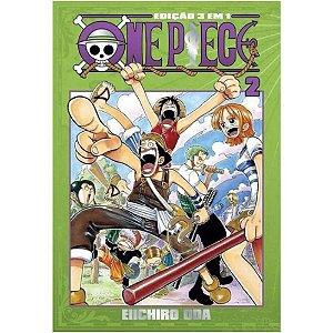 Livro Manga ONE Piece N.02