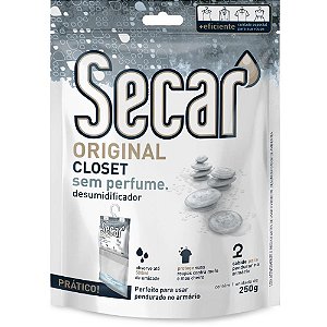 Desumidificador Secar Closet sem Perfume 250G