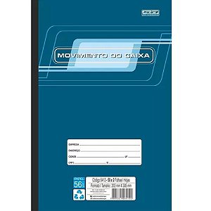 Livro Movimento Caixa Oficio 100 Folhas (17891321100537)