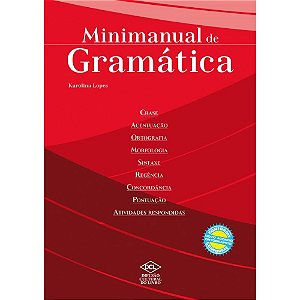 Livro Ensino Mini Manual de Gramatica 384PG