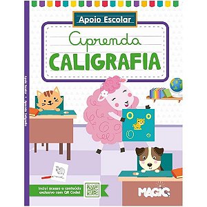 Livro Cartilha Aprenda Caligrafia 96P 27X20CM