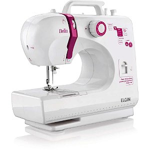 Maquina de Costura Bella 6 Pontos Bivolt Branca