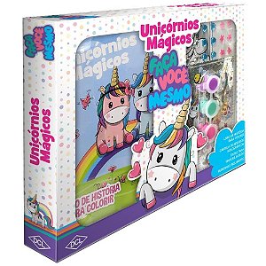 Livro Infantil Colorir Unicornios Faca Voce Mesmo