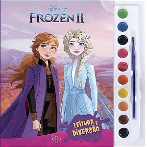 Livro Aquarela Frozen 2 29X28,5CM 16PGS