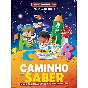 Livro Cartilha Cartilha do Saber Letra Bastao