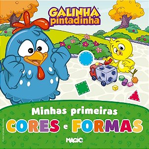 Livro Ensino Galinha Pintadinha CORES/FORMA