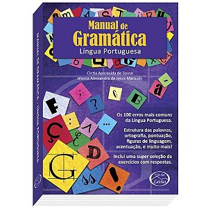 Livro Ensino Manual de Gramatica 384PGS