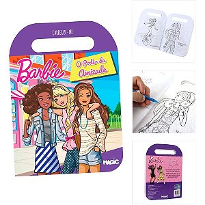 Livro Infantil Colorir Barbie Carregue ME 32PGS