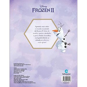 Livro Infantil Colorir Frozen II 500 Adesivos 44PGS