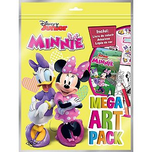 Livro Infantil Colorir Minnie Mega ART PACK