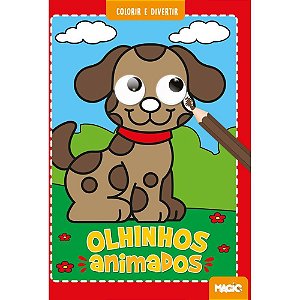 Livro Infantil Colorir Olhinhos Animados