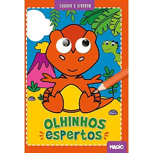 Livro Infantil Colorir Olhinhos Espertos