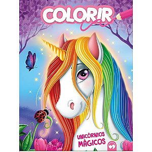 Livro Infantil Colorir Unicornios Magicos 16PGS