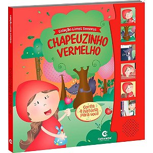 Livro Sonoro Chapeuzinho Vermelho 19,5X19