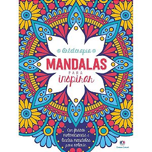 Livro de Colorir Mandalas P/INSPIRAR 27X20 48PG