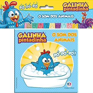 Livro para Banho Galinha Pintadinha 14X14 6PGS