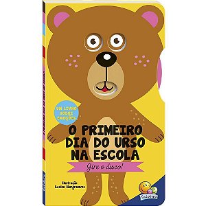 Livro Infantil Ilustrado Gire o Disco Ursinho 8PAG