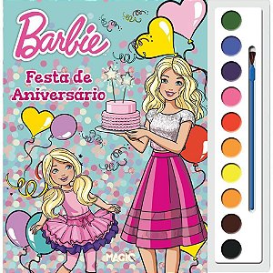 Livro Aquarela Barbie 28X27CM 16PGS (9786555004939)