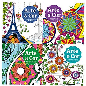 Livro Infantil Colorir ARTE e COR (S)