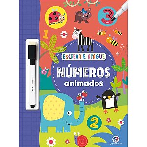 Livro de Atividades Escreva e Apague Numeros