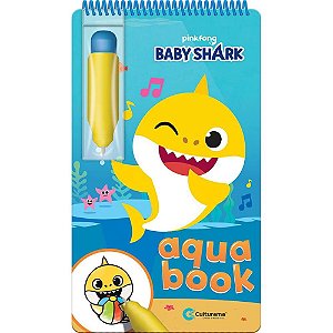 Livro Aquabook BABY SHARK 24,5X14CM 10PGS