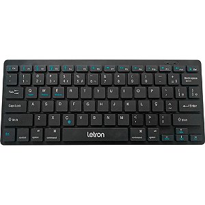 Teclado Mini USB Letron Office Free S/FIO PT