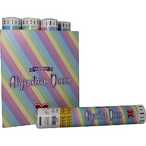 Lancador de Confete Algodao Doce Papel 30CM