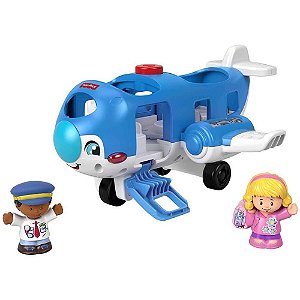 FISHER-PRICE Entretenimento Little People Aviao Veiculo