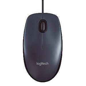 Mouse Logitech M100 Preto USB 910-001601-C