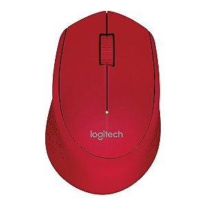Mouse Logitech M280 Vermelho sem Fio 910-004286-V