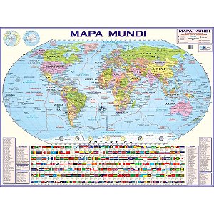 Mapa Periodico Mundi POLIT.120CMX90