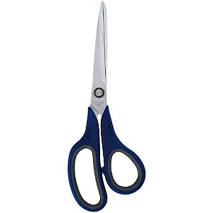 Tesoura Bazze B7200 21,5CM INOX Azul