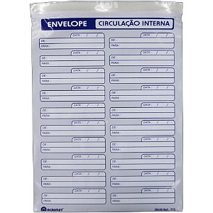 Saco ZIP Oficio Circulacao Interna
