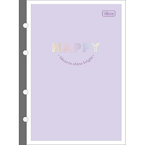 Bloco para Fichario Colegial HAPPY 80FLS.