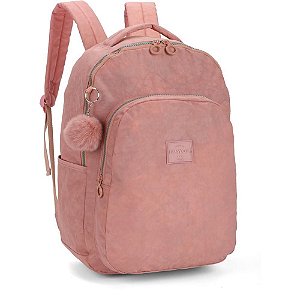 Mochila UP4YOU Crinkle G Nude