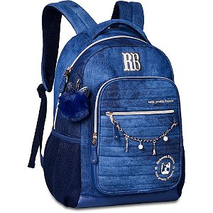 Mochila Rebecca Bonbon Jeans G Azul