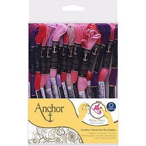 Linha Bordar ANCHOR 16 Meadas T. RS (S)