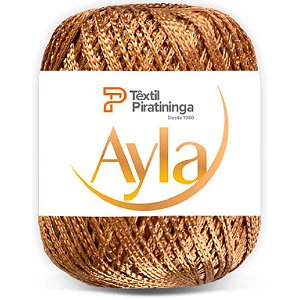 Linha para Croche 100G AYLA Linho Brilho 130M