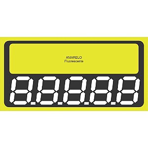 Etiqueta para Marcacao Preco PVC GD. 110X55MM.C/03 UN