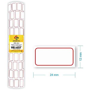 Etiqueta para Preco AR-4 24X12MM C/250 Etiquetas